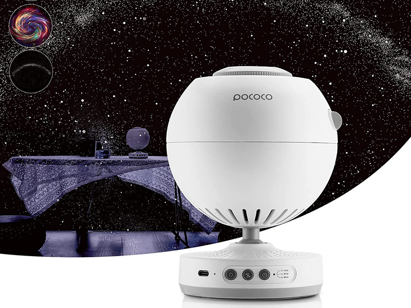 POCOCO Home Planetarium Star Projector: Ultra Clear Galaxy Projector New